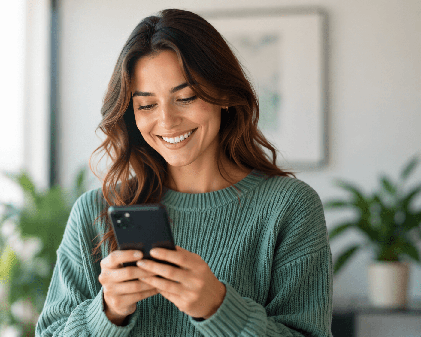 Paciente consultando su información en el portal